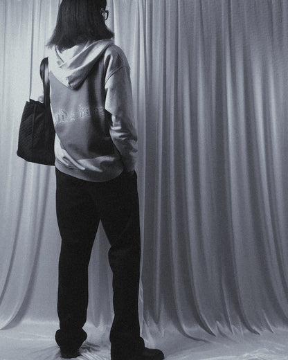 ACB* Liquid Metal Pure Cotton Zip-Up Comfort Hoodie